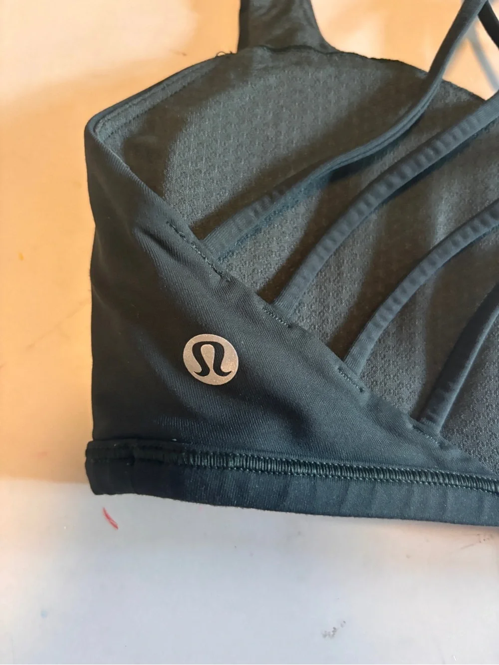 Lululemon Free to Be Bra in Dark Forest